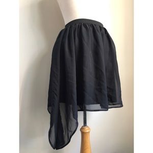 Asymmetrical skirt